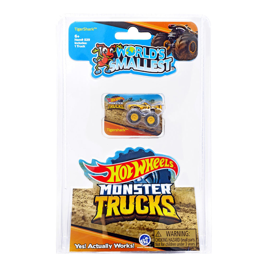 World's Smallest Hot Wheels Tigershark Monster Truck - Radar Toys