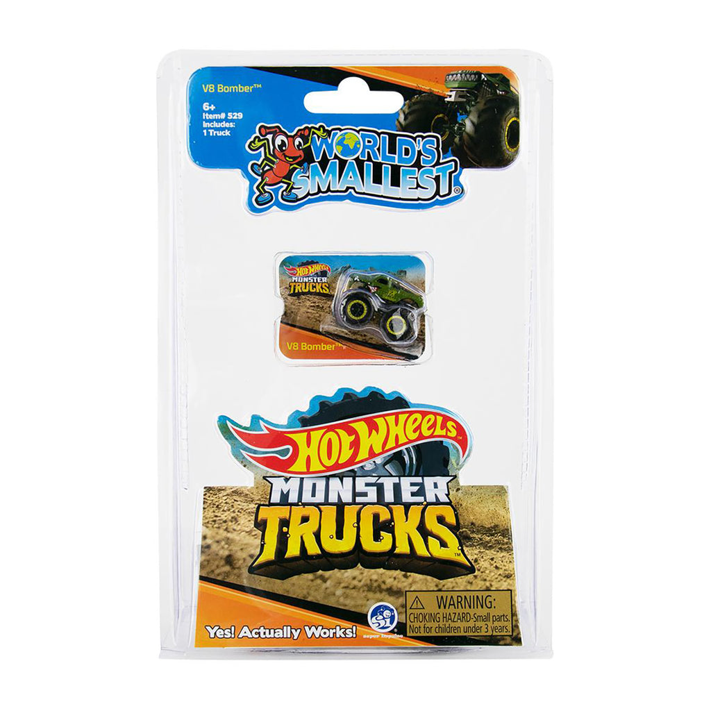 World's Smallest Hot Wheels V8 Bomber Monster Truck - Radar Toys