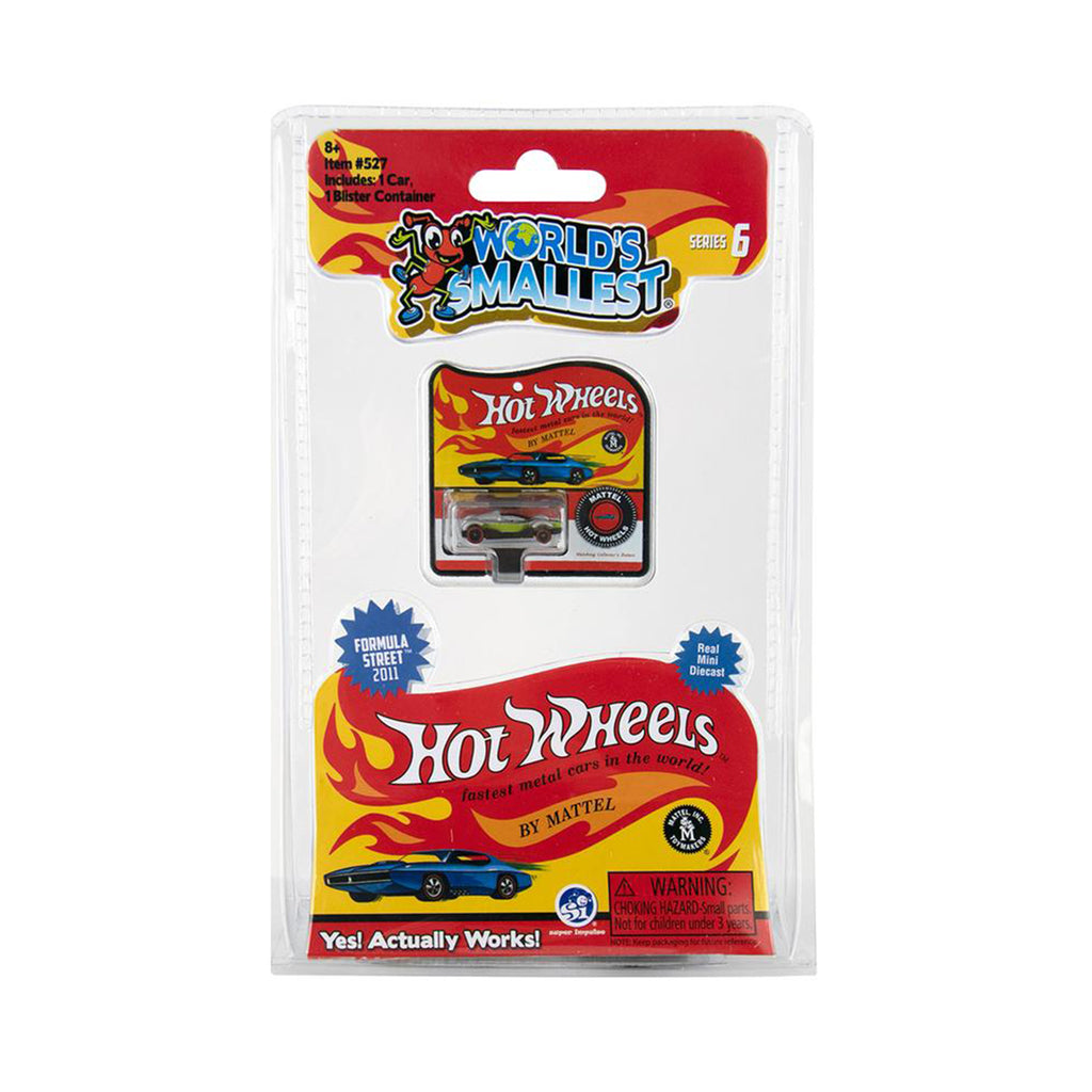 World's Smallest Hot Wheels Formula Street 2011 Car - Radar Toys
