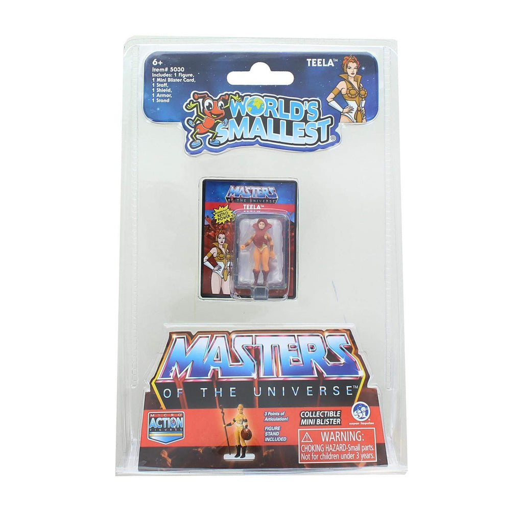World's Smallest Masters Of The Universe Teela Micro Action Figure - Radar Toys