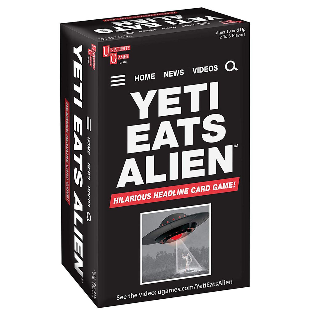 Yeti Eats Alien The Card Game - Radar Toys