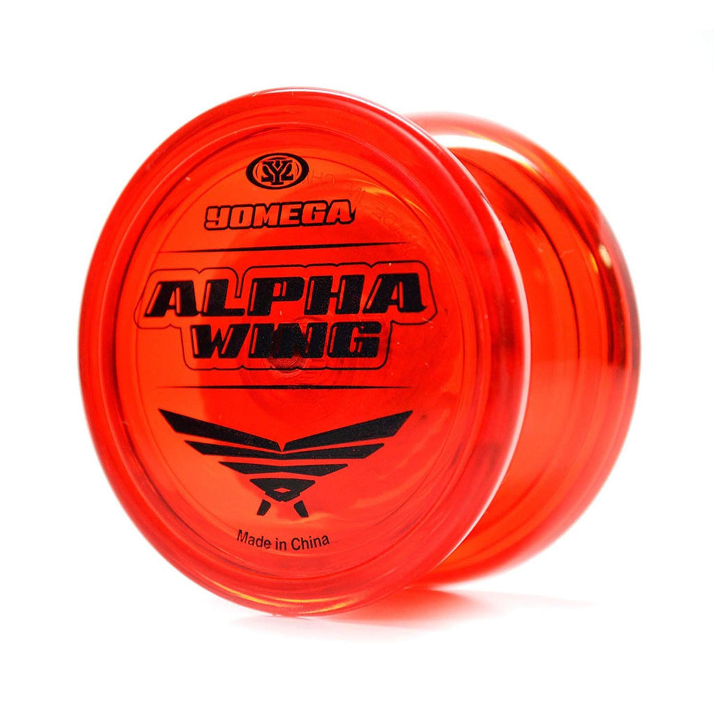 Yomega Alpha Wing Rookie Level Red Yoyo - Radar Toys
