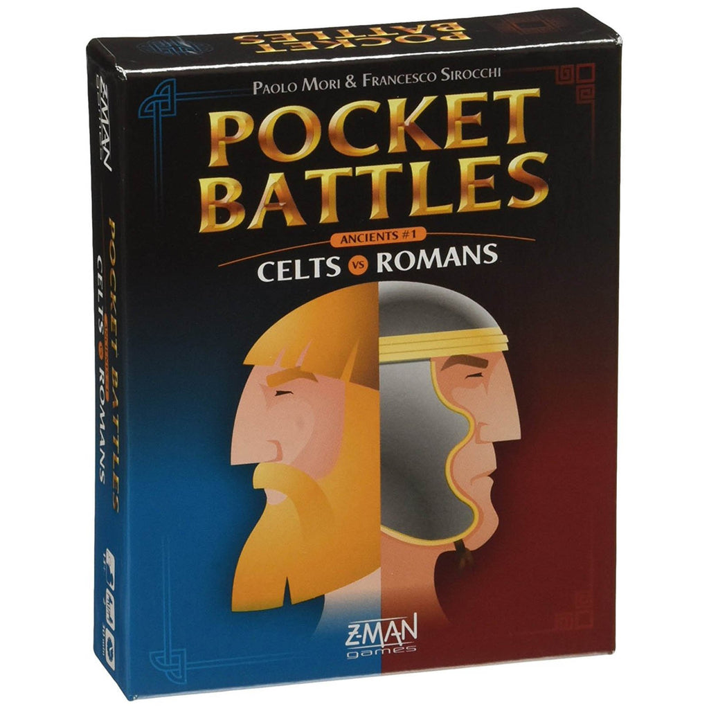 Z-Man Pocket Battles Celts Vs Romans Card Game - Radar Toys