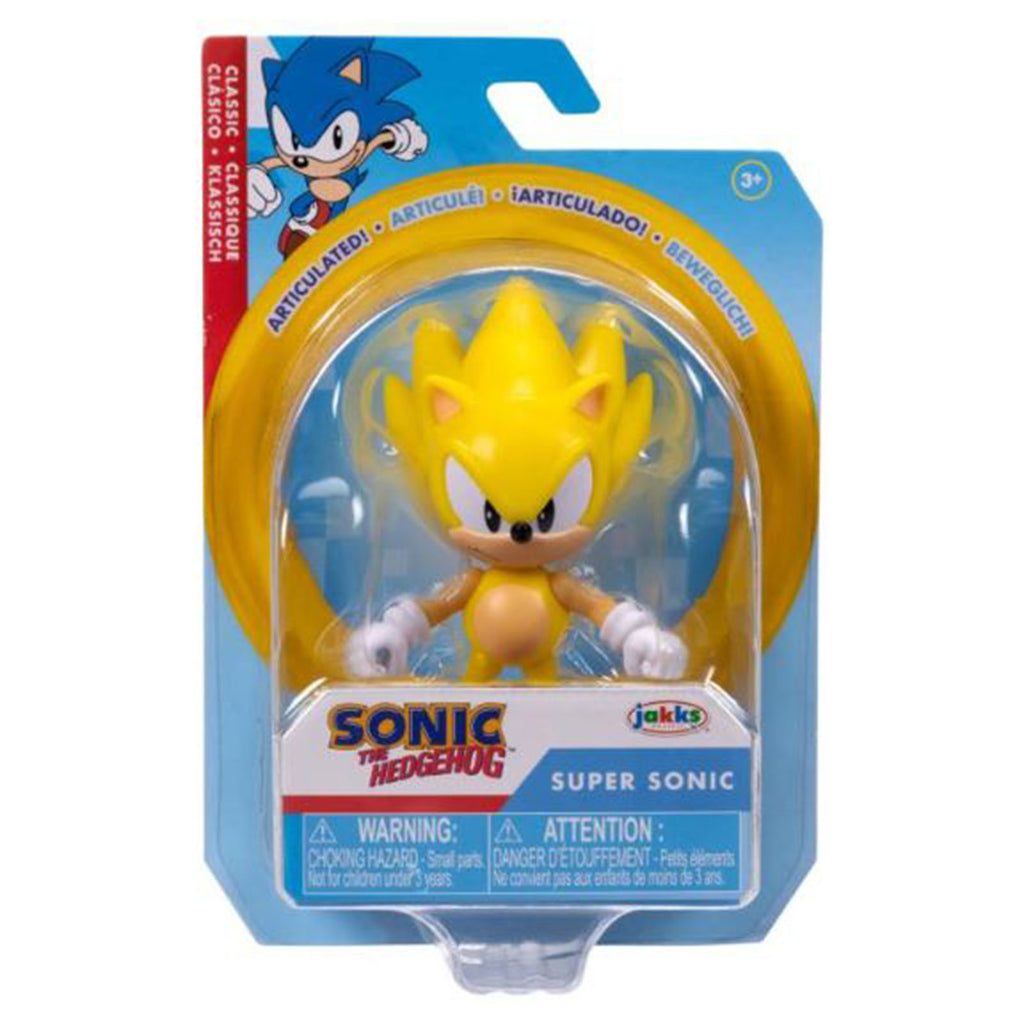 Sonic The Hedgehog Classic Super Sonic 2.5 Inch Figure - Radar Toys