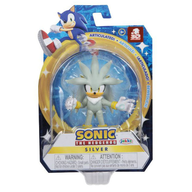 Sonic The Hedgehog Classic Silver 2.5 Inch Figure - Radar Toys