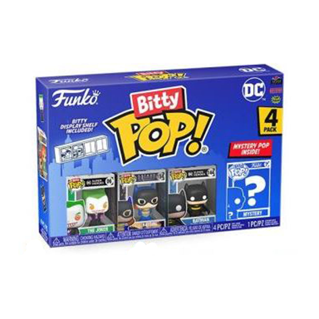 Funko DC Bitty POP The Joker 4 Pack Set
