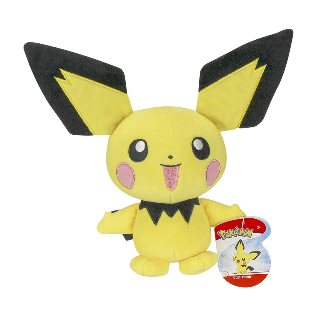 Wicked Cool Toys Pokemon Pichu 8 Inch Plush Figure - Radar Toys
