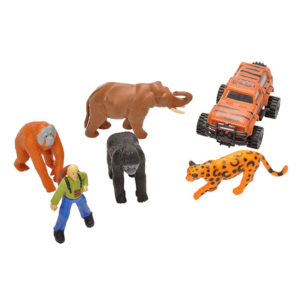 Animal Adventure Rainforest Adventure Pack Playset - Radar Toys