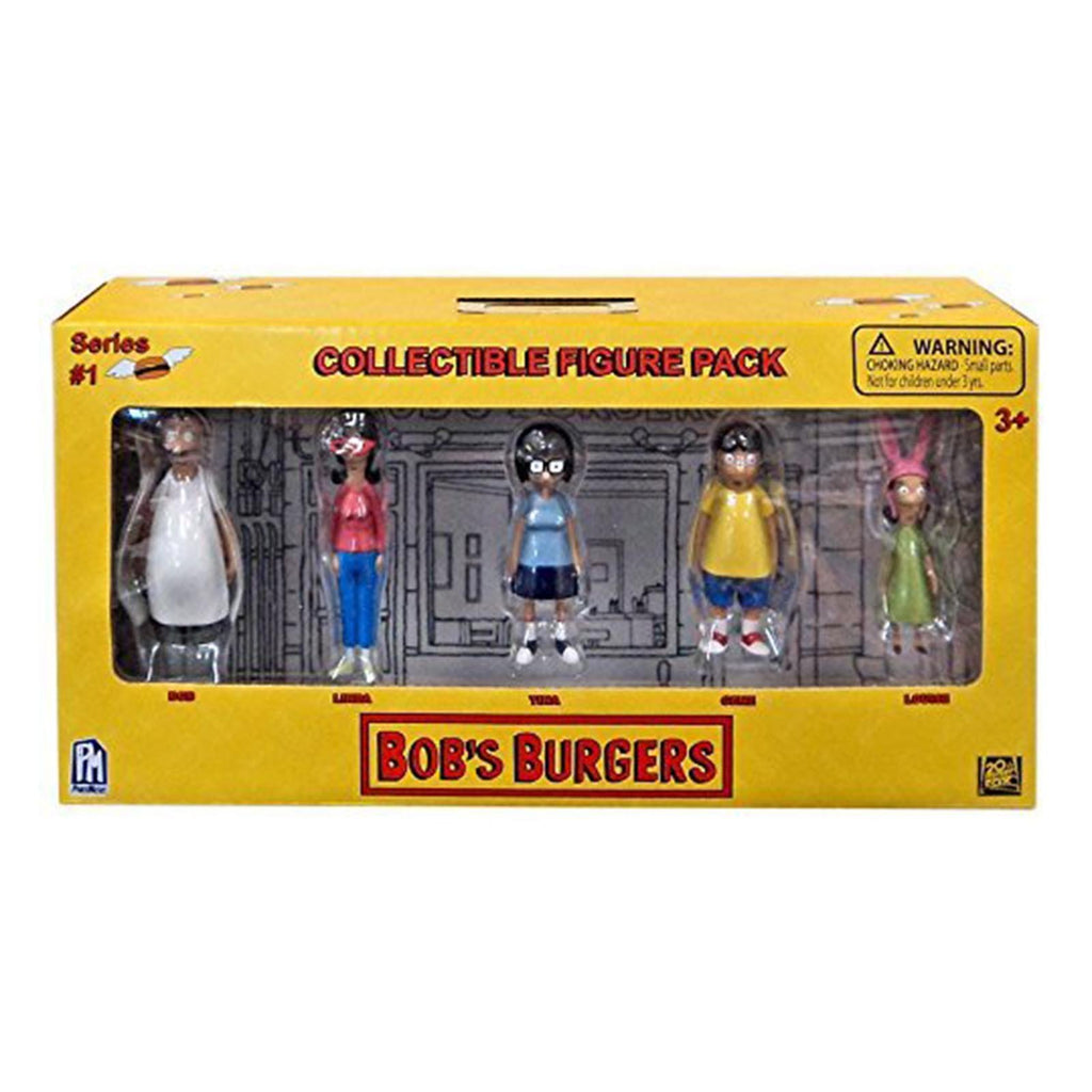 Bob's Burgers 5 Figure Collectible Set - Radar Toys