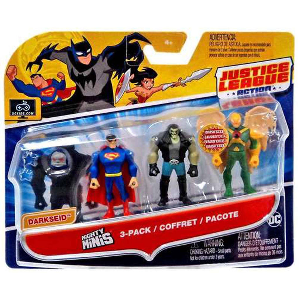 DC Comics Justice League Mighty Minis Hawkman Figure 3 Pack