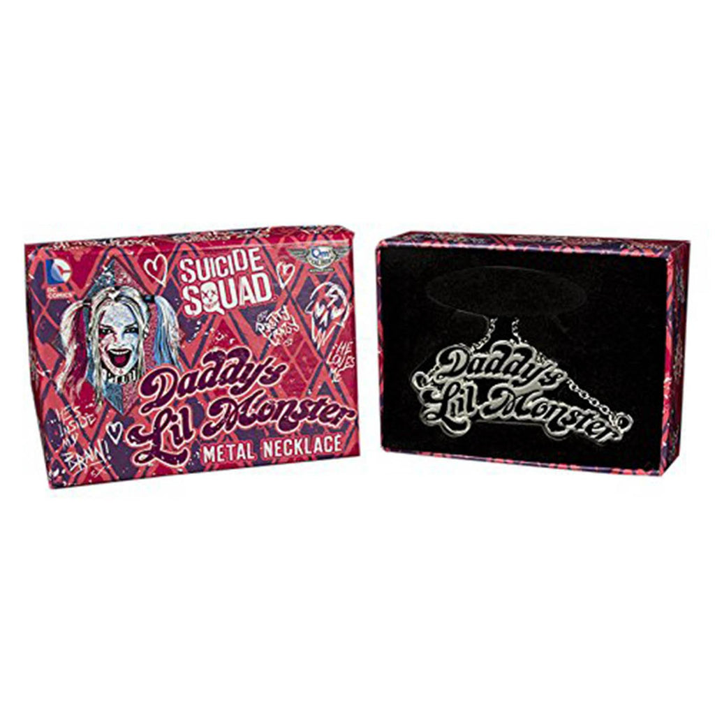 DC Comics Suicide Squad Daddy's Little Monster Necklace