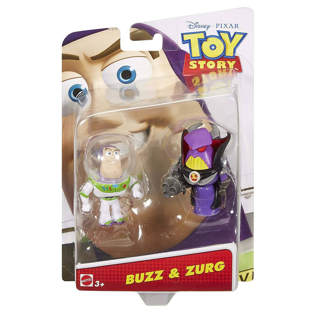 Disney Toy Story Buzz And Zurg 2.5 Inch Action Figure