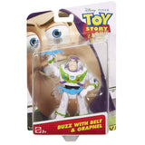 Disney Toy Story Buzz With Belt And Grapnel 4 Inch Action Figure - Radar Toys