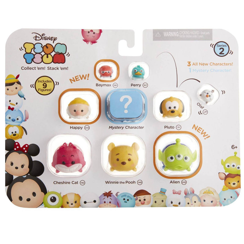 Disney Tsum Tsum Series 2 Style 1 Figures 9 Pack - Radar Toys