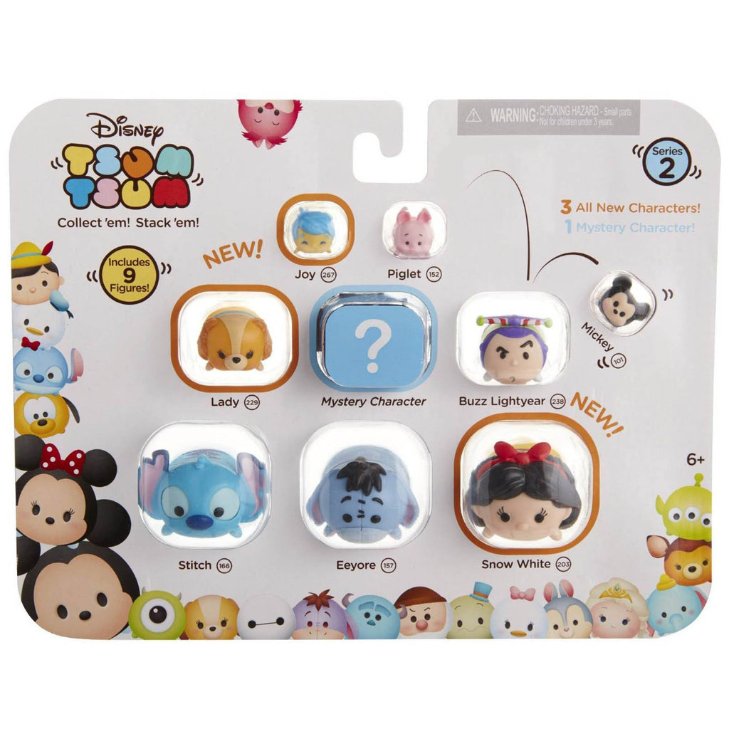 Disney Tsum Tsum Series 2 Style 2 Figures 9 Pack - Radar Toys
