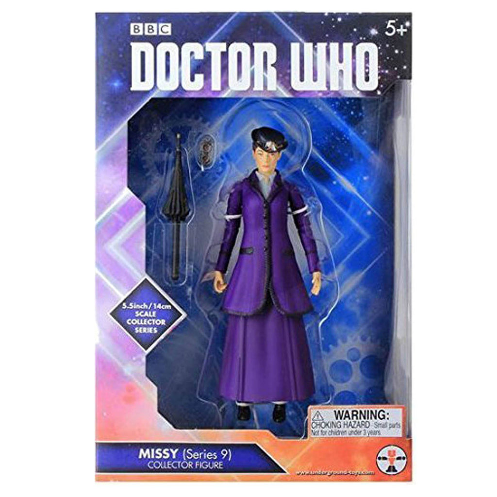Doctor Who Series 9 Missy Bright Purple Outfit Action Figure - Radar Toys