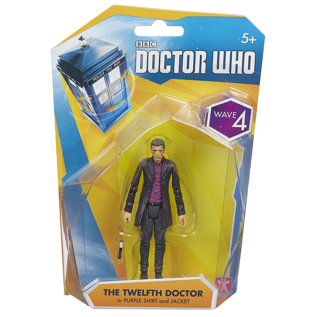 Doctor Who Wave 4 12th Doctor In Purple Shirt Action Figure - Radar Toys