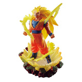 Dragon Ball Z Super Dracap Memorial Statue 03 Super Saiyan 3 Son Goku Figure - Radar Toys