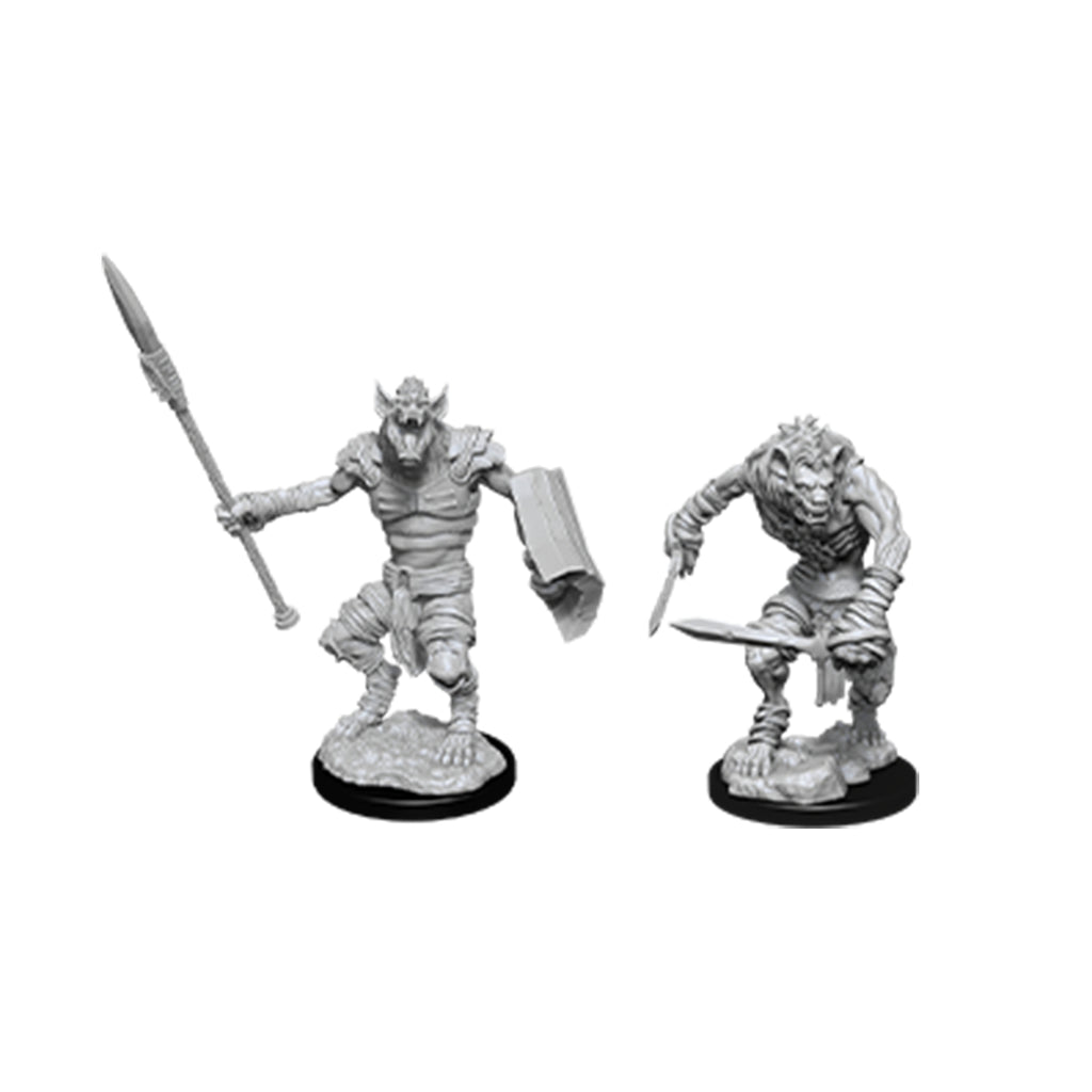 Dungeons and Dragons Gnoll & Gnoll Flesh Gnawer Nolzur's Miniatures