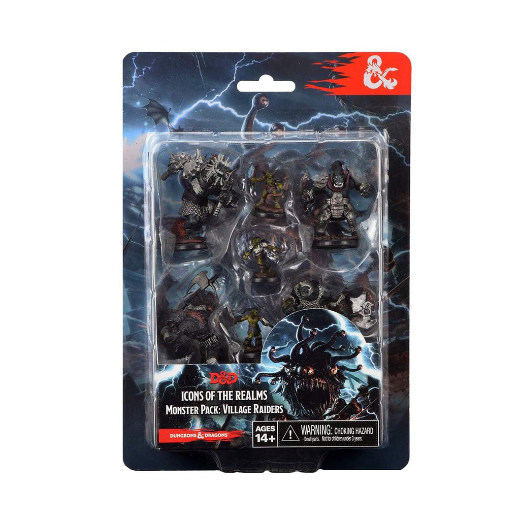 Dungeons And Dragons Icons Of The Realms Monster Pack Village Raiders Set