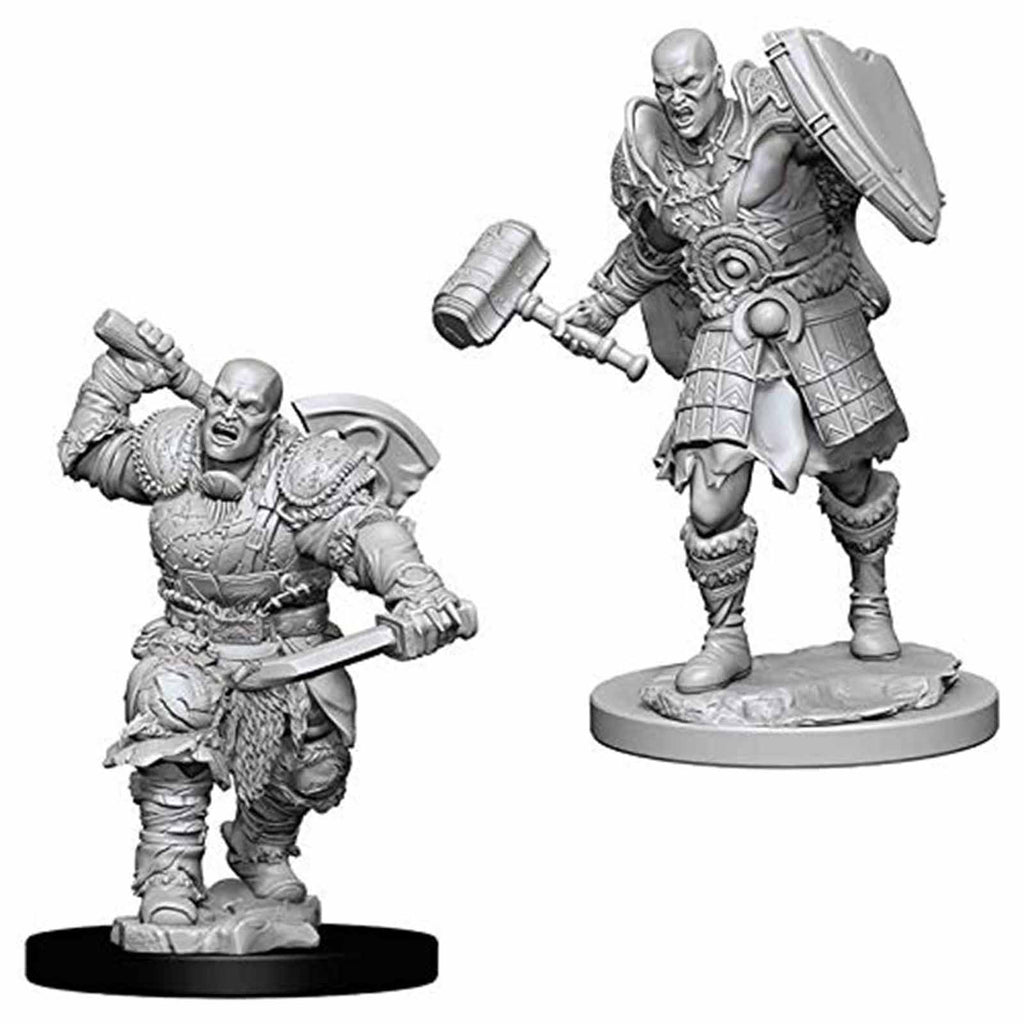 Dungeons And Dragons Nolzur's Goliath Fighter Unpainted Figure Set