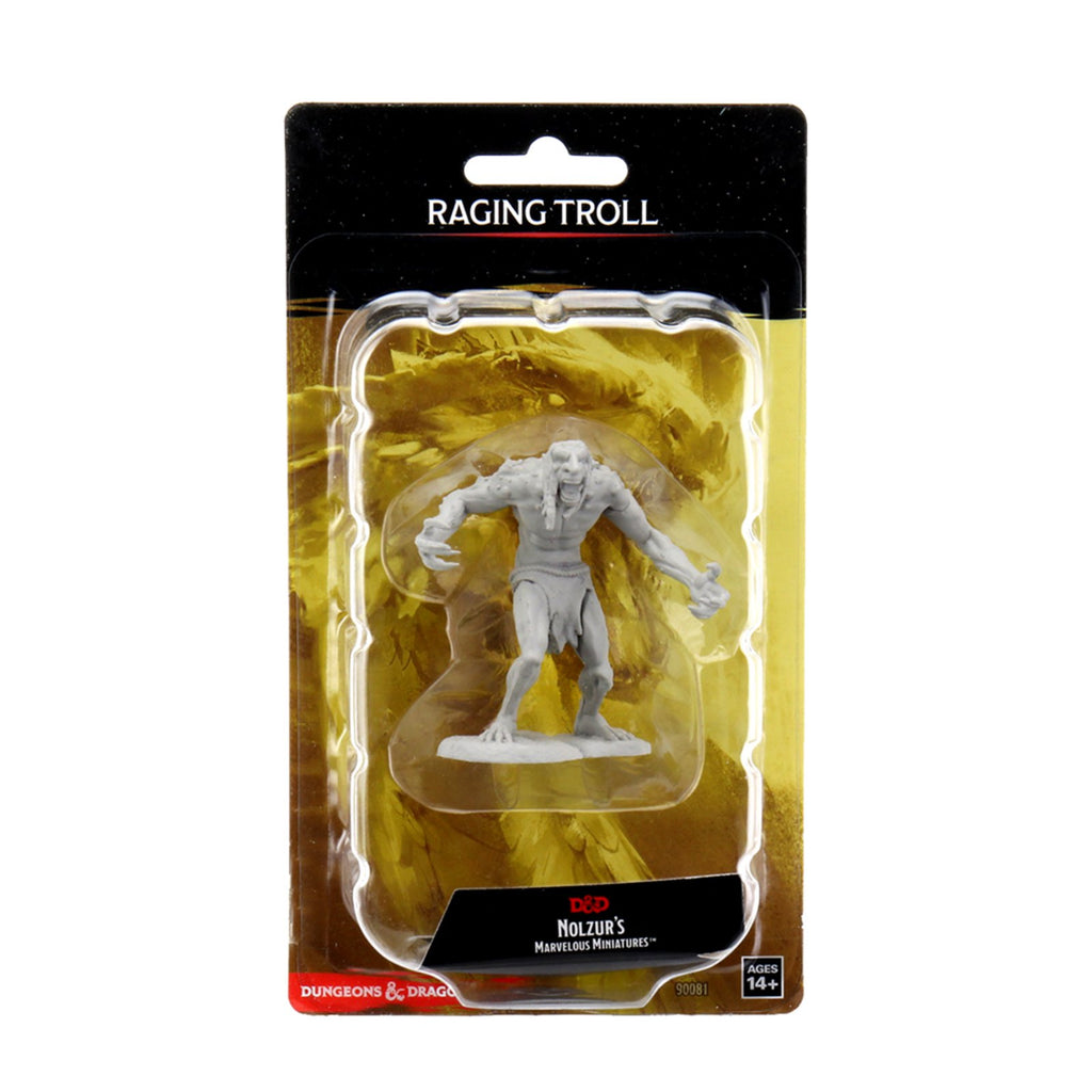 Dungeons and Dragons Raging Troll Nolzur's Marvelous Miniatures