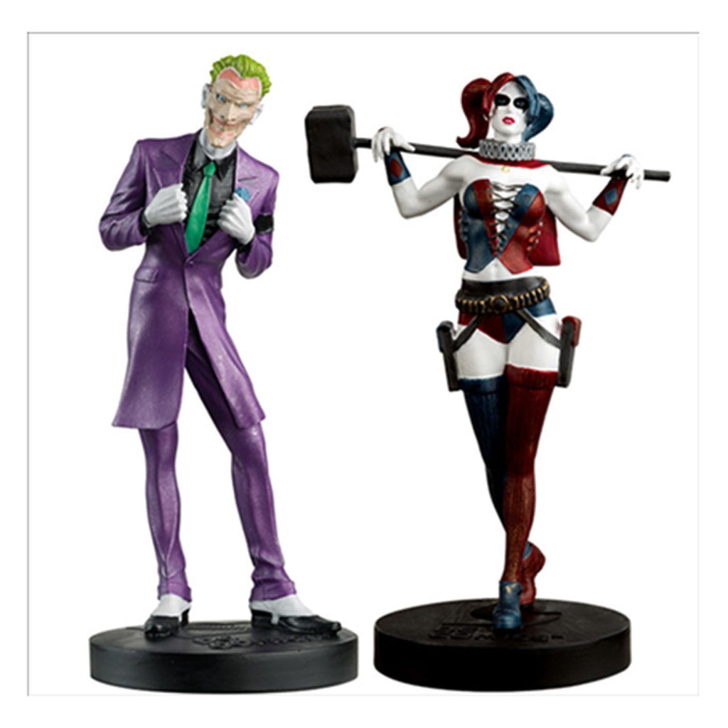 Eaglemoss Batman Masterpiece Collection The Joker Harley Quinn Set