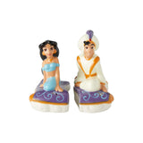 Enesco Disney Aladdin And Jasmine Salt And Pepper Shaker Set - Radar Toys