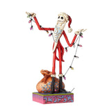 Enesco Nightmare Before Christmas Disney Traditions Wrapped Up Figure - Radar Toys