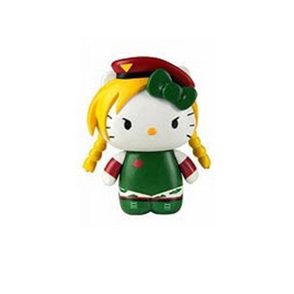 Hello Kitty Street Fighter Cammy Mobile Plug Charm Figure