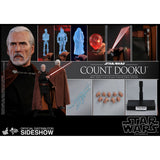 Hot Toys Star Wars Episode II Movie Masterpiece Count Dooku Action Figure - Radar Toys
