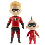 Incredibles 2 Dash And Jack Jack 4 Inch Action Figure - Radar Toys
