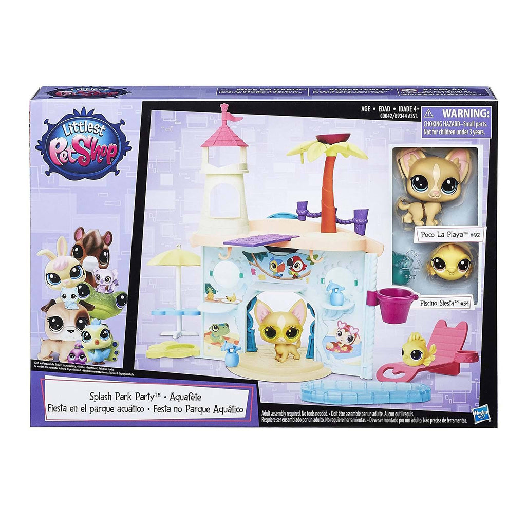 Littlest Pet Shop Splash Park City Figure Set