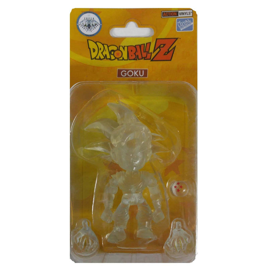 Loyal Subjects Dragon Ball Z Diamond Exclusive Goku Clear Figure - Radar Toys