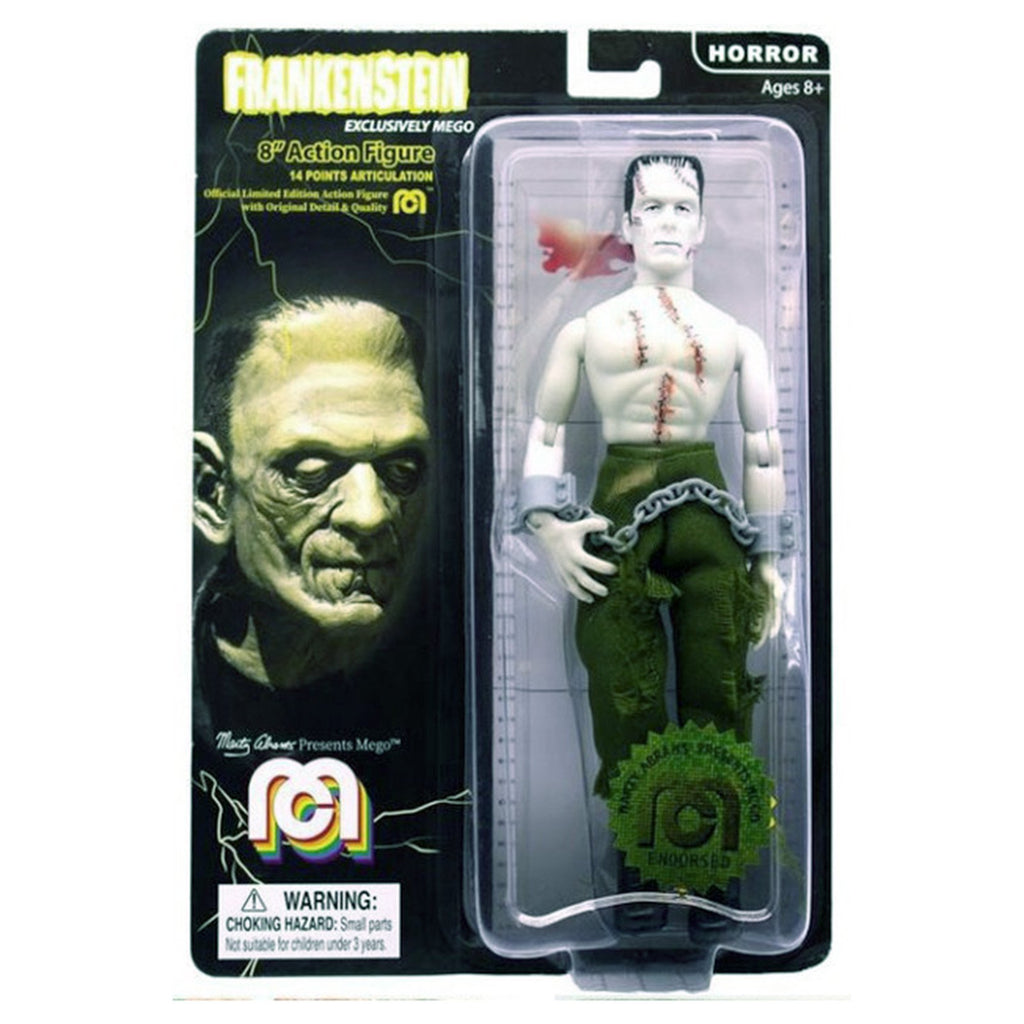 Mego Horror Frankenstein Chained 8 Inch Action Figure - Radar Toys
