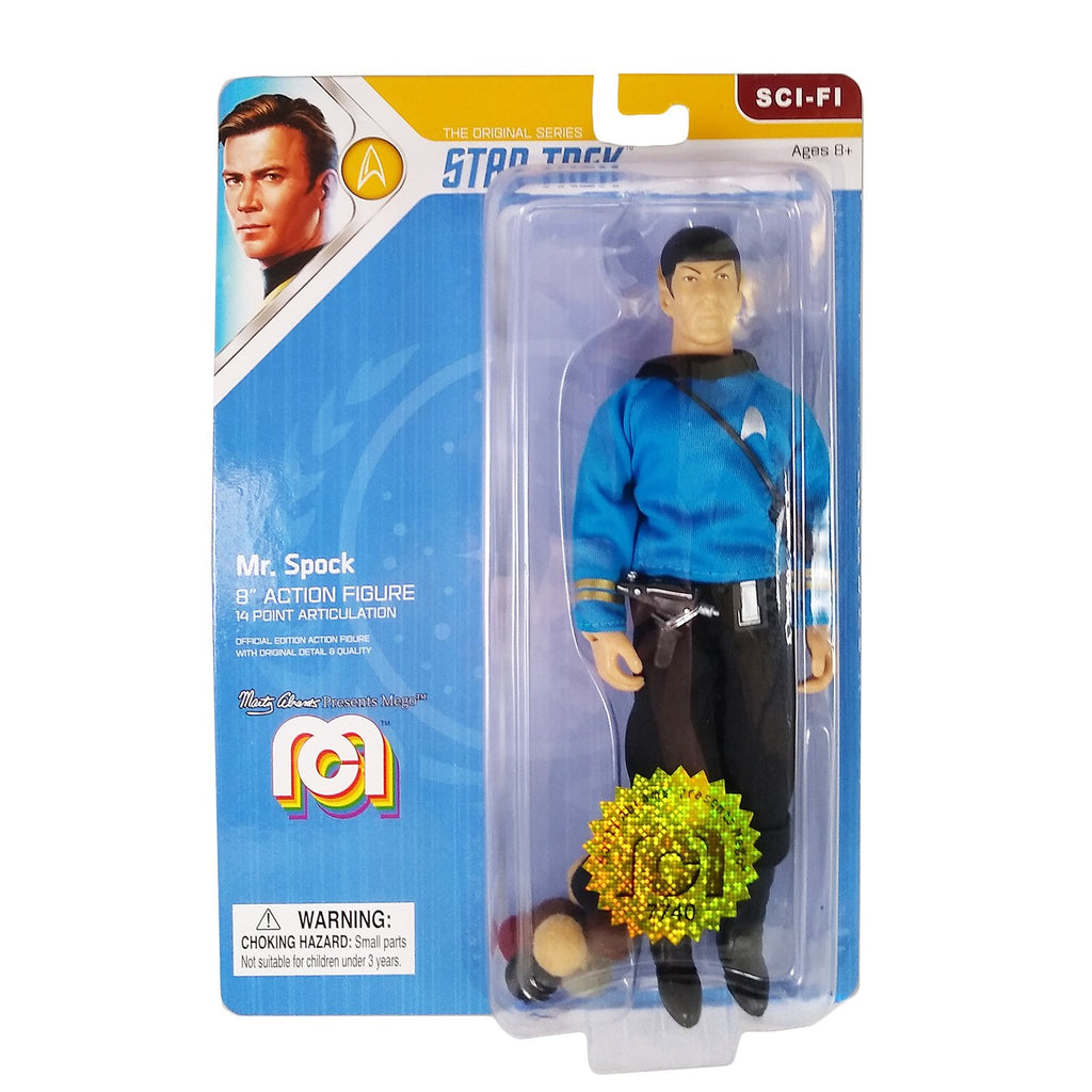 Mego Sci-Fi Star Trek Mr. Spock 8 Inch Action Figure - Radar Toys