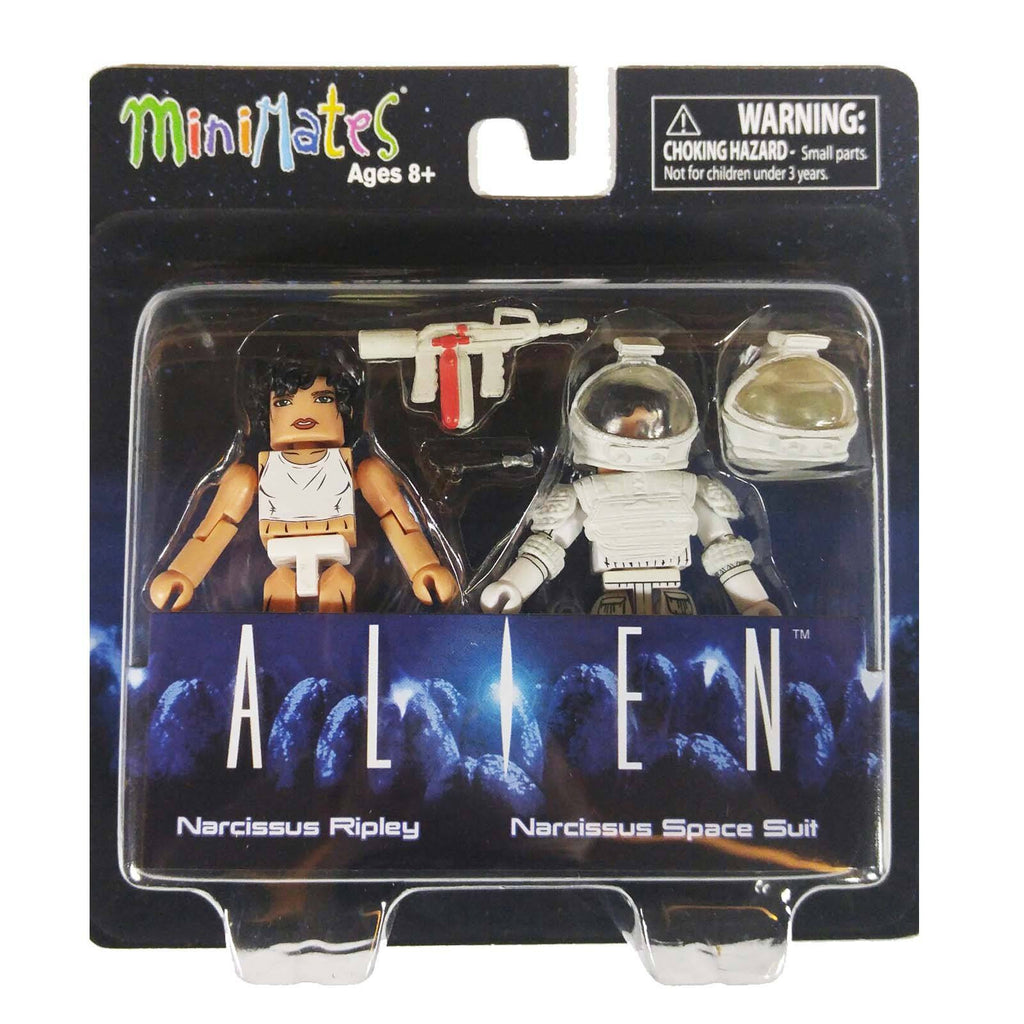 Minimates Alien Series 3 Narcissus Ripley And Space Suit Figure Set - Radar Toys