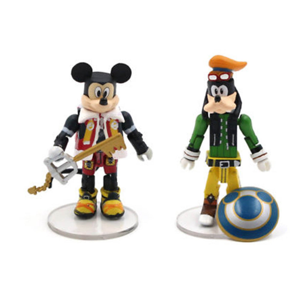 Minimates Disney Kingdom Hearts Mickey Mouse Goofy Figure Set - Radar Toys