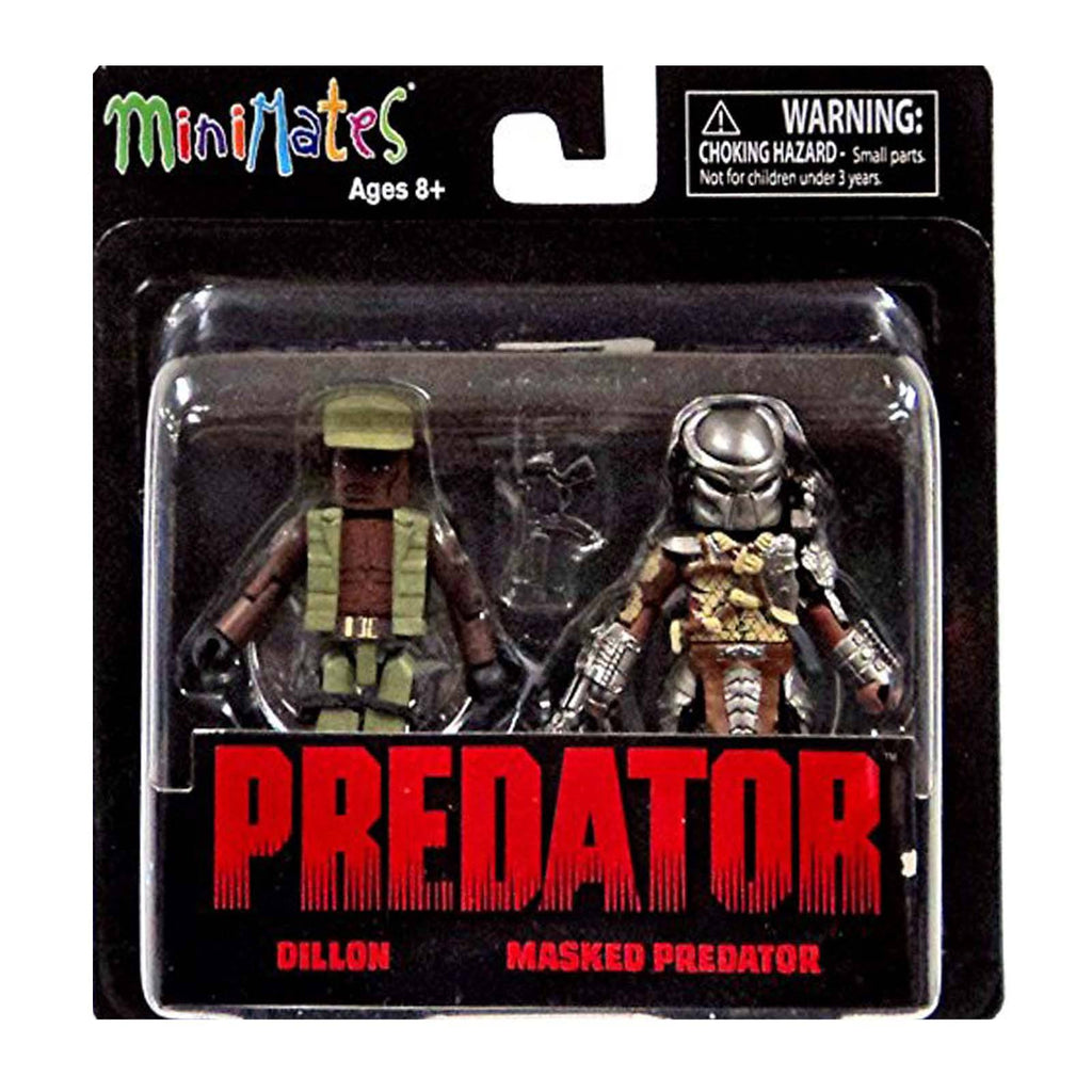 Minimates Predator Series 1 Dillon And Masked Predator Figure Set - Radar Toys