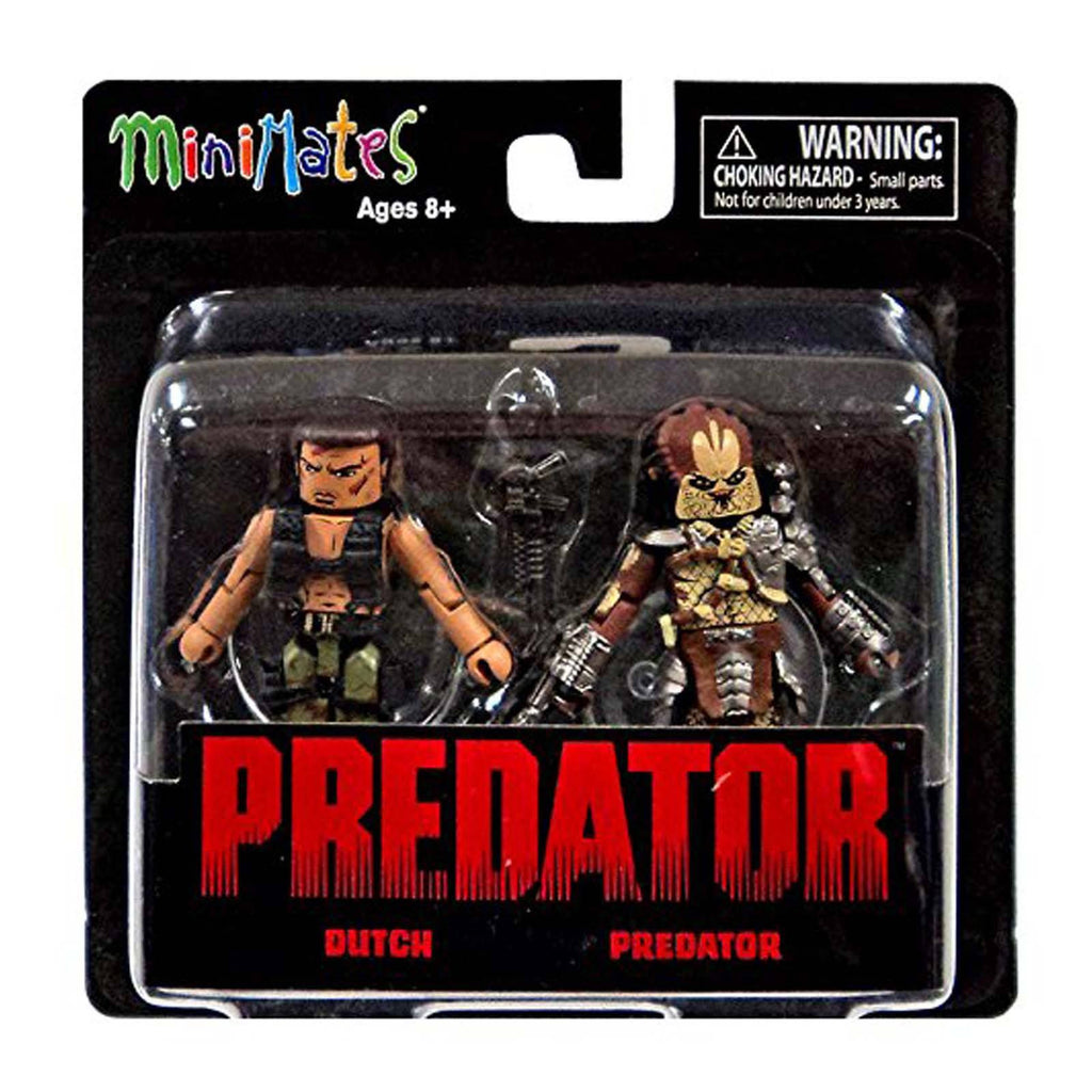 Minimates Predator Series 1 Dutch And Predator Figure Set - Radar Toys