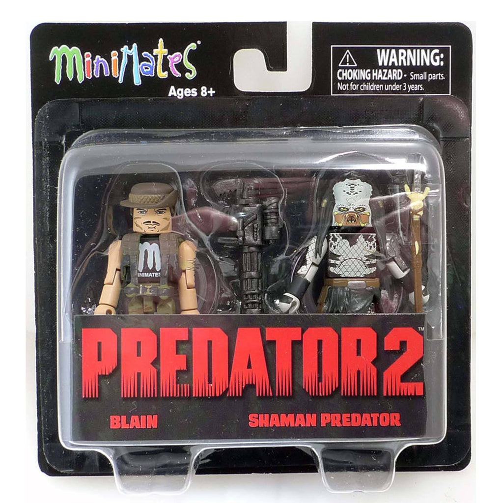 Minimates Predator Series 2 Blain Shaman Predator Figure Set - Radar Toys