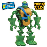 Nano Clix Teenage Mutant Ninja Turtles Rise Of Leonardo Set - Radar Toys