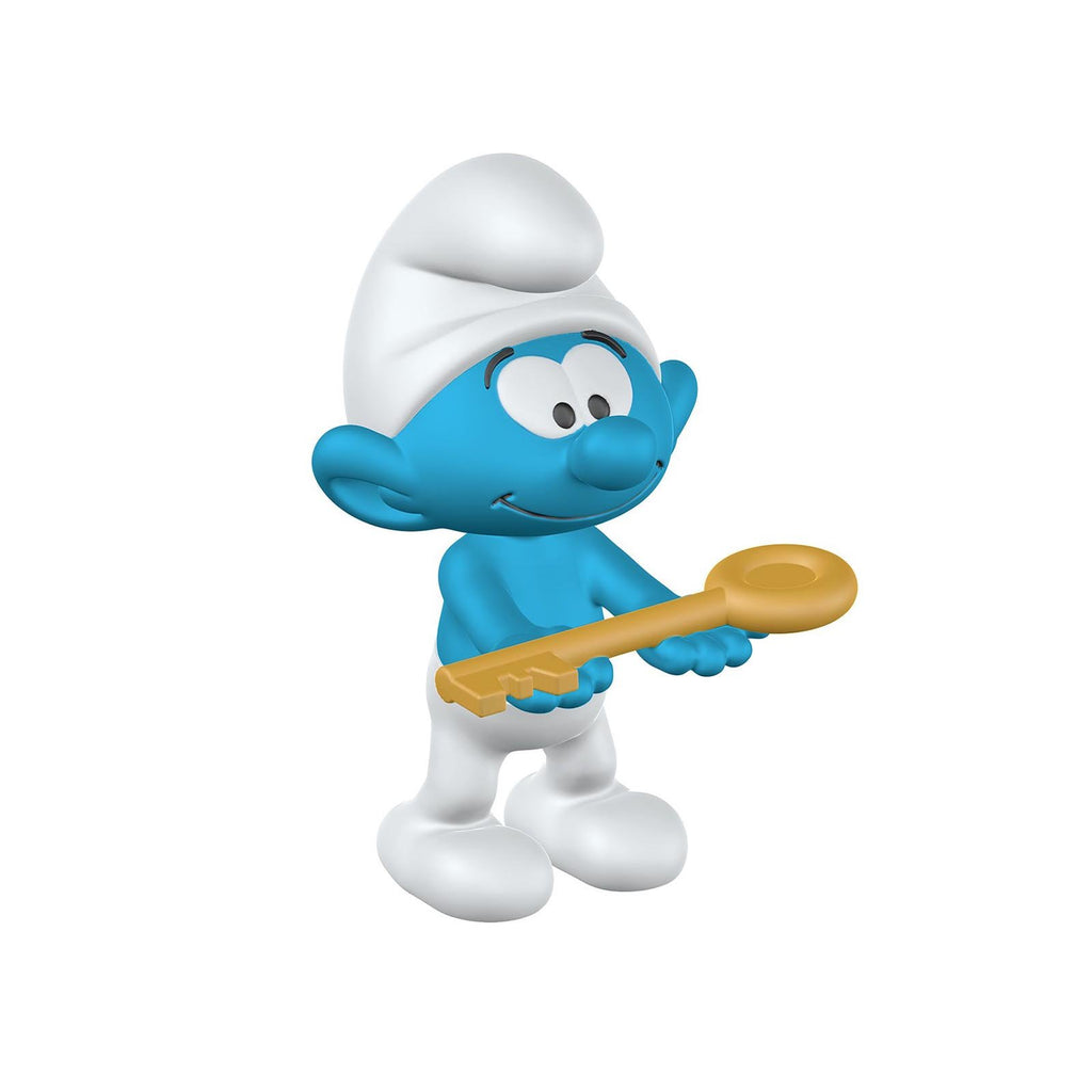 Schleich Smurf With Key Figure - Radar Toys