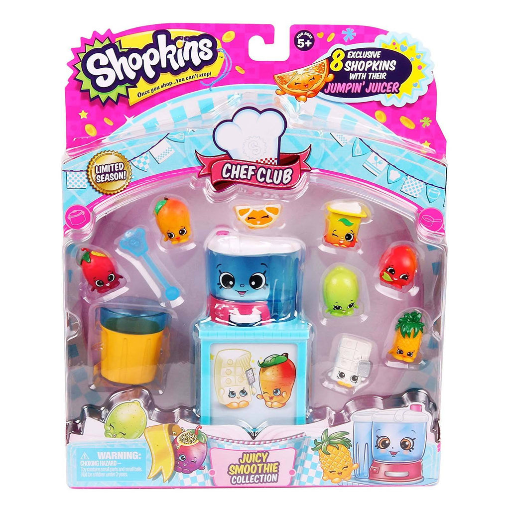 Shopkins Chef Club Juicy Smoothie Figure Collection - Radar Toys