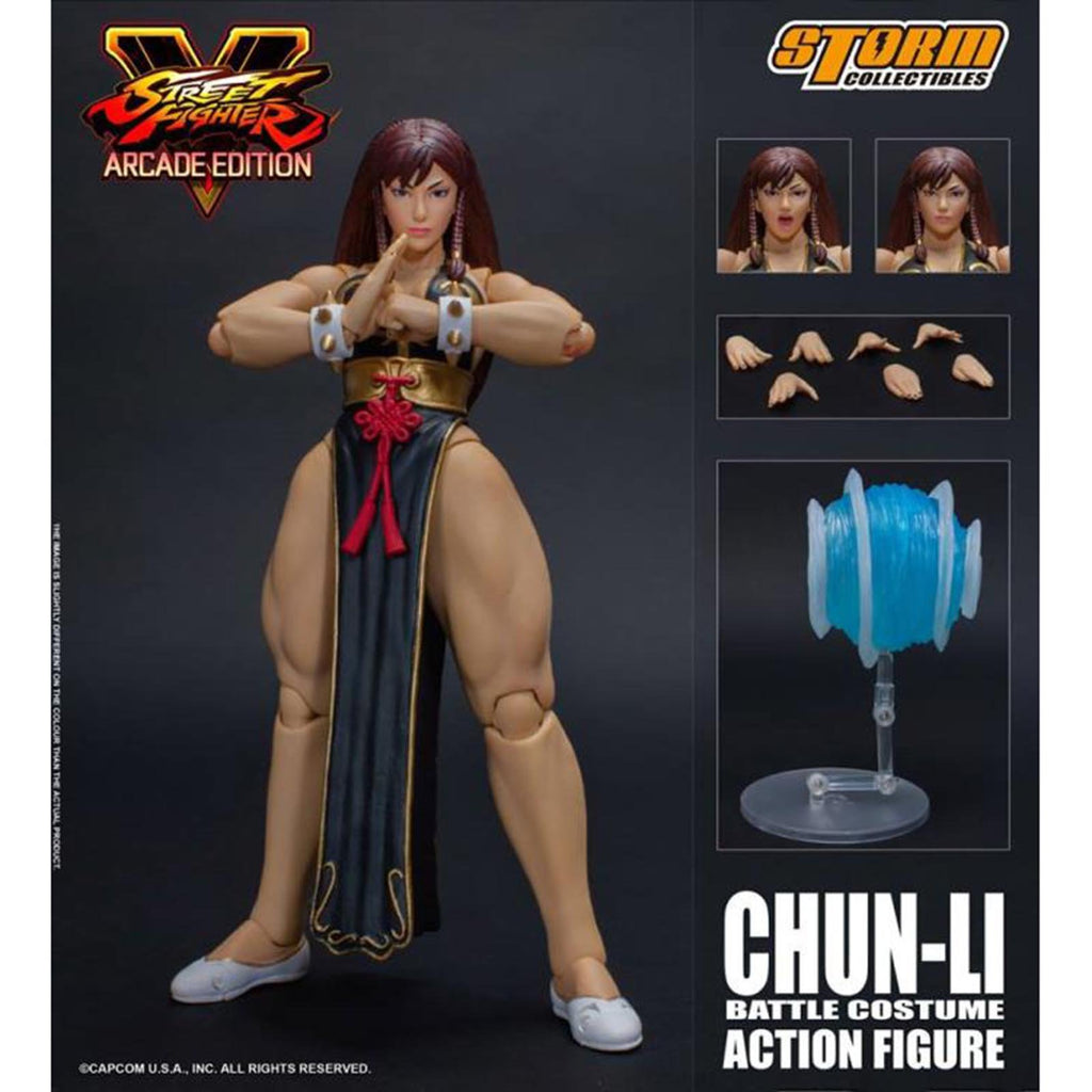 Storm Collectibles Street Fighter V Arcade Exclusive Chun-Li Hot Figure - Radar Toys