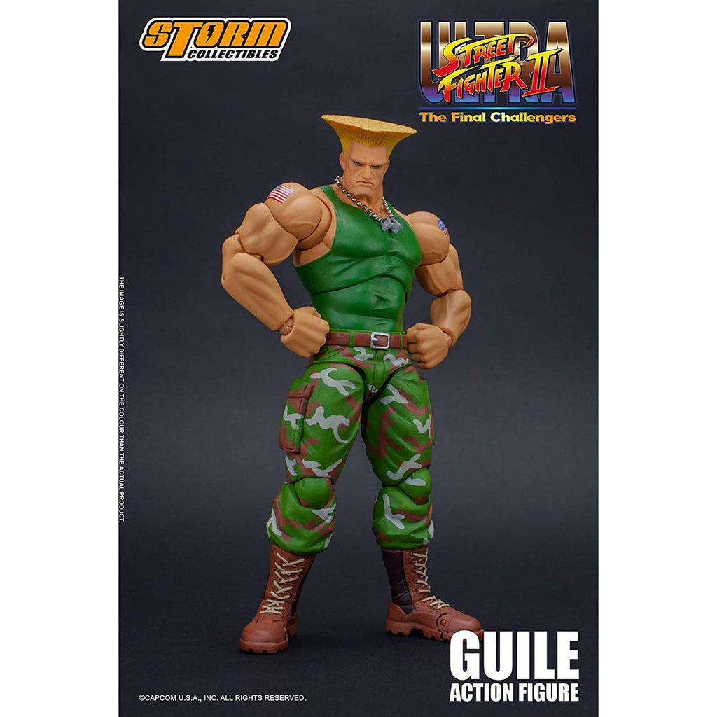 Storm Collectibles Ultra Street Fighter II Guile 7 Inch Action Figure - Radar Toys