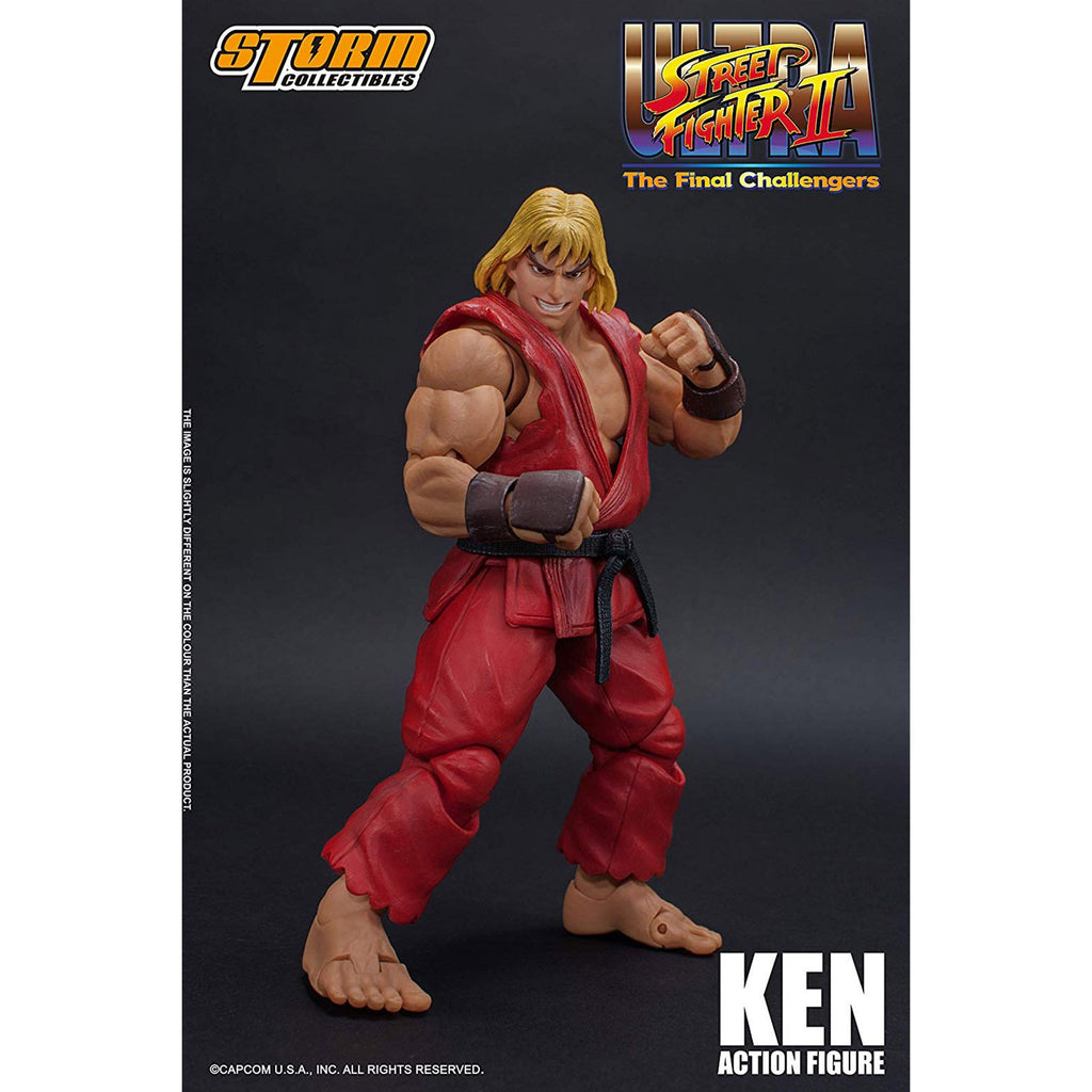 Storm Collectibles Ultra Street Fighter II Ken 7 Inch Action Figure - Radar Toys