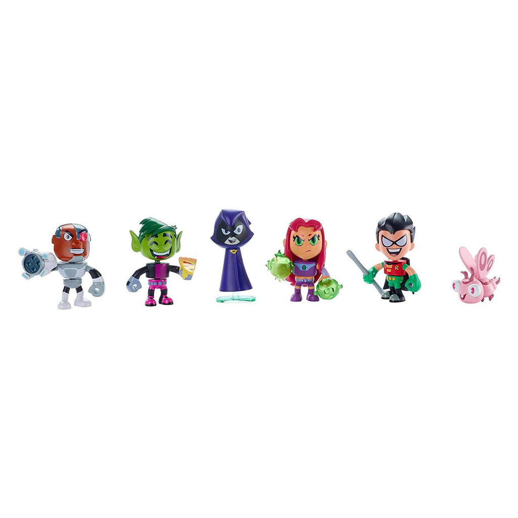 Teen Titans Go! Set Of 6 Mini Figures