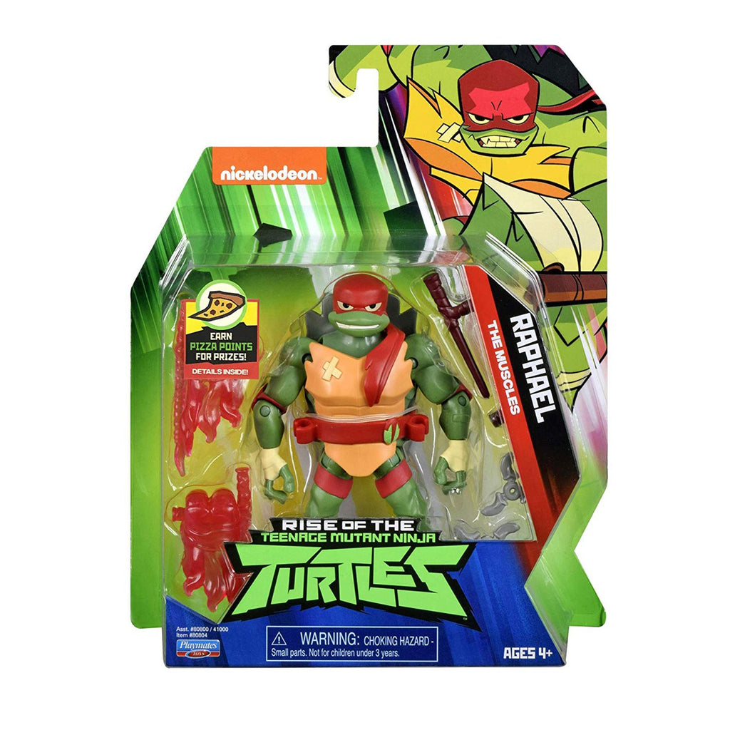 Teenage Mutant Ninja Turtles Rise Of Raphael Muscles Action Figure - Radar Toys