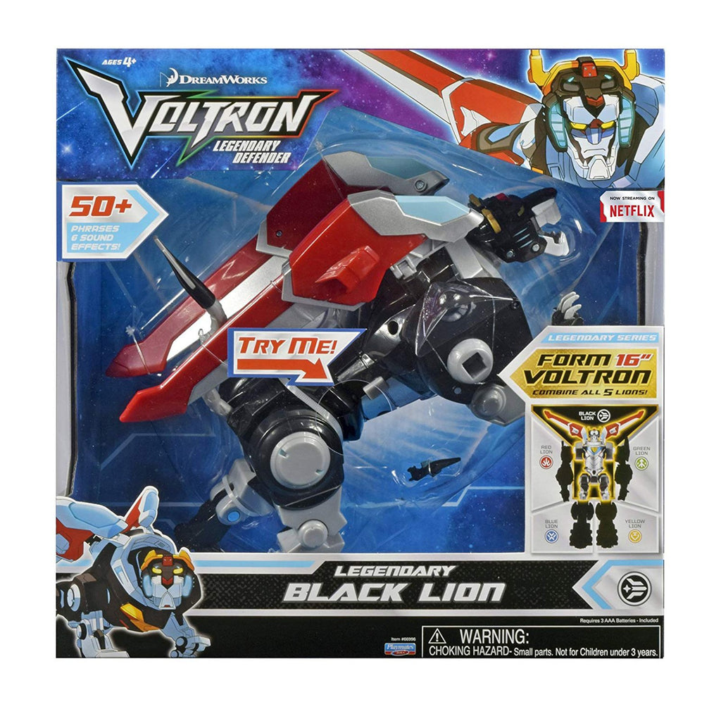 Voltron Legendary Black Lion Action Figure - Radar Toys